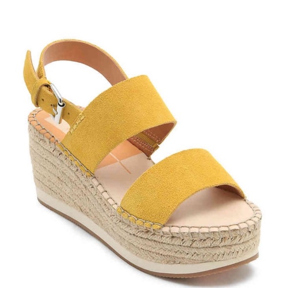 New Leather Espadrille Wedge Shoes. Size 7. - Picture 8 of 8